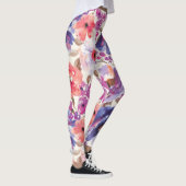 Moderne Leggings für Blumendesign (Rechts)