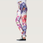 Moderne Leggings für Blumendesign (Links)