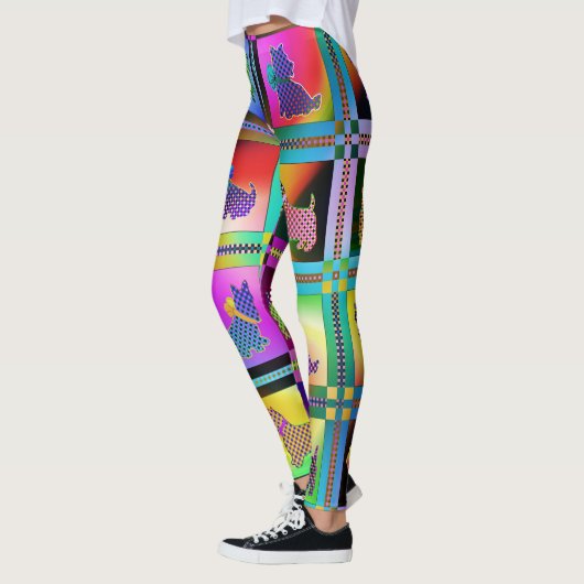 Moderne Leggings für Welpenjunge Liebe (Links)
