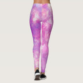 Moderne Leggings mit Abstraktem Hintergrund (Rückseite)