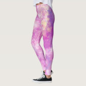 Moderne Leggings mit Abstraktem Hintergrund (Links)