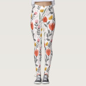 Moderne Leggings Tulips (Vorderseite)