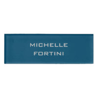 Moderne Legitimation Schlicht Ocean Blue