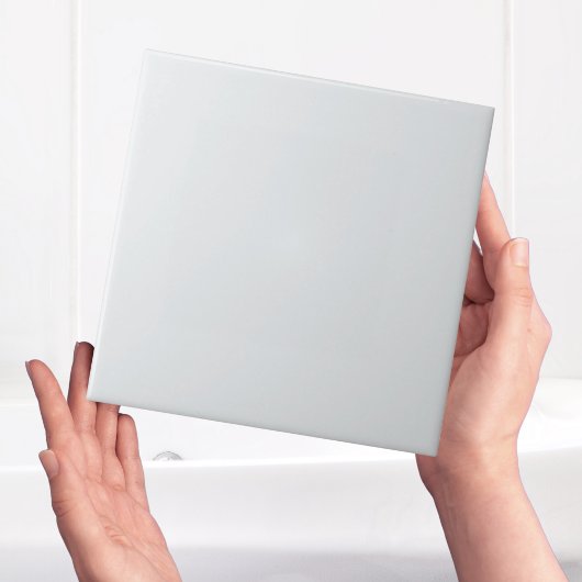 Moderne, leicht graue, Schlichte Farbtafel Fliese