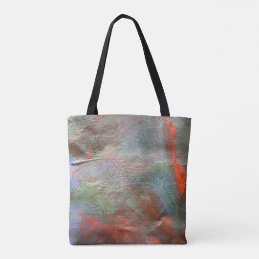 Moderne Leinwand-Tasche Tasche (Rückseite)