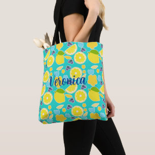 Moderne Lemon Brautparty Tasche