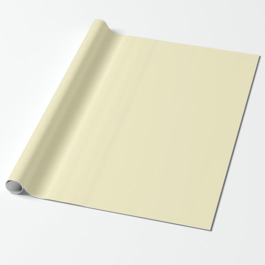 Moderne Lemongelbe Schlichte Solid-Farbe Geschenkpapier (Ungerollt)
