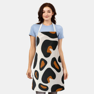 Moderne Leopard Print Schürze - Chic Kitchen Style