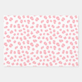 Moderne Leoparden-Druck-Muster Geschenkpapier Set (Vorderseite 3)