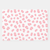 Moderne Leoparden-Druck-Muster Geschenkpapier Set (Vorderseite 2)