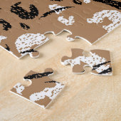 Moderne Leoparden: wilde Natur. Puzzle (Seite)