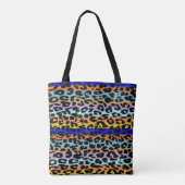 Moderne Leopardenfell-Muster #41 Tasche (Rückseite)