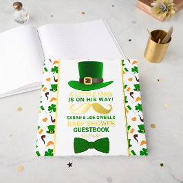 Moderne Leprechaun St. Patrick's Day Kinderdusche Gästebuch