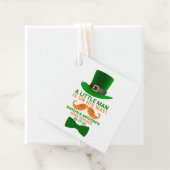 Moderne Leprechaun St. Patrick's Day Kinderdusche Geschenkanhänger (Beispiel)