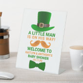 Moderne Leprechaun St. Patrick's Day Kinderdusche Sockelschild (In SItu)