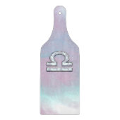 Moderne Libra Zodiac-Gebärmutter im Perlenstil Schneidebrett (Vorderseite)