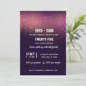 Moderne Lichter Einladung (Stehend Vorderseite)