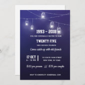 Moderne Lichter Einladung (Vorne/Hinten)