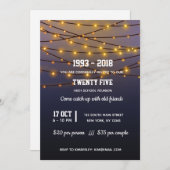 Moderne Lichter Einladung (Vorne/Hinten)