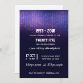 Moderne Lichter Einladung (Vorne/Hinten)