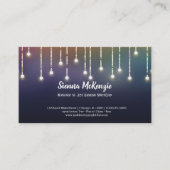 Moderne Lichter Visitenkarte (Vorderseite)