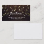 Moderne Lichter Visitenkarte (Vorne/Hinten)