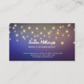 Moderne Lichter Visitenkarte (Vorderseite)