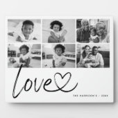 Moderne Liebe 6 FotoCollage Fotoplatte (Vorderseite)