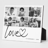 Moderne Liebe 6 FotoCollage Fotoplatte (Seite)