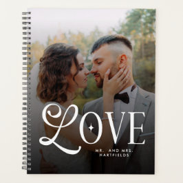 Moderne Liebe Benutzerdefinierte Hochzeit 2 Fotos Planer