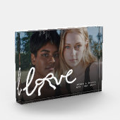 Moderne Liebe Bow BFF Schwestern Foto beste Freund (Links)