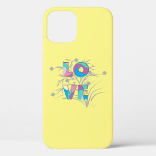 Moderne Liebe Design Lila Case-Mate iPhone Case