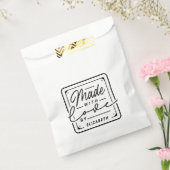 Moderne Liebe-Etiketten Geschenktütchen (Versiegelt)