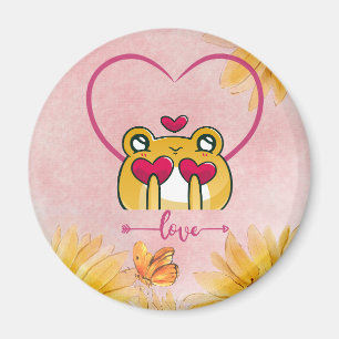 Moderne Liebe Froggy Magnet zum Ausdruck Ihrer Lie