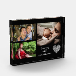 Moderne Liebe für benutzerdefinierte Fotolagen Vat Fotoblock