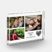 Moderne Liebe für benutzerdefinierte Fotolagen Vat Fotoblock (Links)