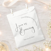 Moderne Liebe für Skript-Brautparty bricht Geschenktütchen (Ausgeschnitten)