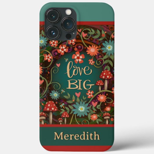 Moderne Liebe Großblütendrachenfliege Case-Mate iPhone Hülle (Rückseite)