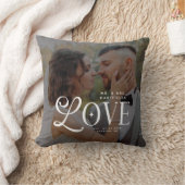 Moderne Liebe Herr und Frau Benutzerdefinierte Hoc Kissen (Decke)