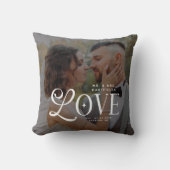 Moderne Liebe Herr und Frau Benutzerdefinierte Hoc Kissen (Vorderseite)