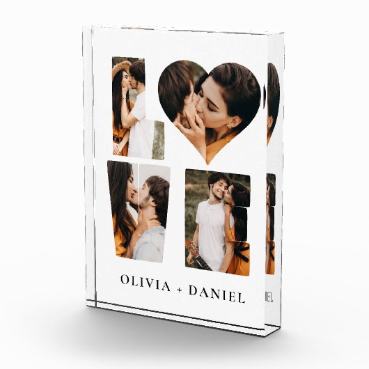 Moderne LIEBE Herz Foto Instagram Valentinstag (Rechts)