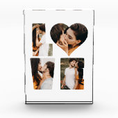 Moderne LIEBE Herz Foto Instagram Valentinstag (Vorderseite)