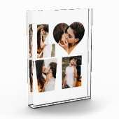 Moderne LIEBE Herz Foto Instagram Valentinstag (Links)