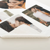 Moderne LIEBE Herz Foto Instagram Valentinstag Sherpadecke (3/4)