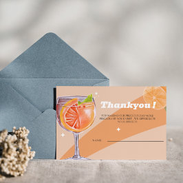 Moderne Liebe im First Spritz Brautparty danke Ihn