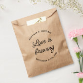 Moderne Liebe ist das Brechen von Hochzeitscoffee- Geschenktütchen (Versiegelt)