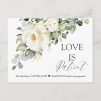 Moderne Liebe ist ein geduldiges Hochzeitsupdate m