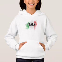 Moderne Liebe Italien Flaggen Rom Souvenir Hoodie