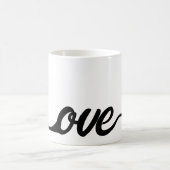 Moderne Liebe Mama Typografie Kaffee Tasse (Mittel)