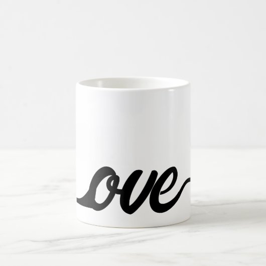 Moderne Liebe Mama Typografie Kaffee Tasse (Mittel)